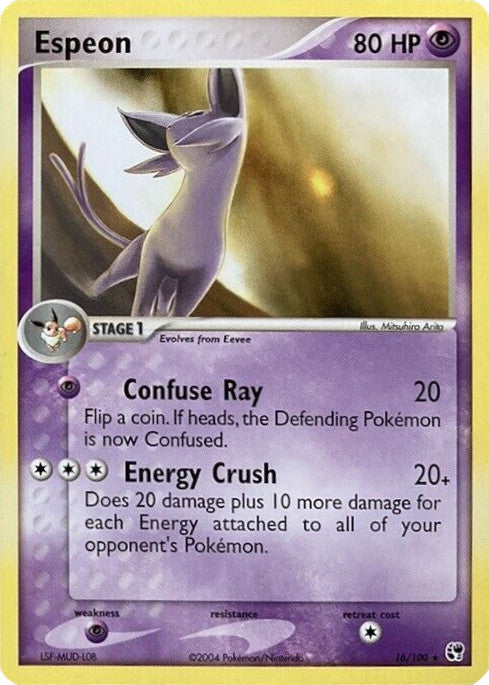 Espeon (16/100) [EX: Battle Stadium] 