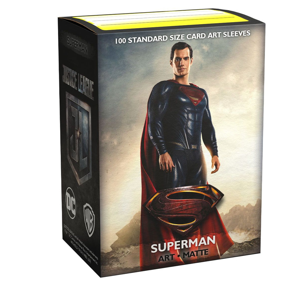 Dragon Shield: Standard 100ct Art Sleeves - Justice League (Superman) 