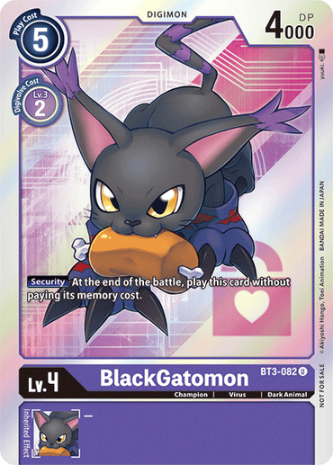 BlackGatomon [BT3-082] (Buy-A-Box Promo) [Release Special Booster Ver.1.5 Promos] 