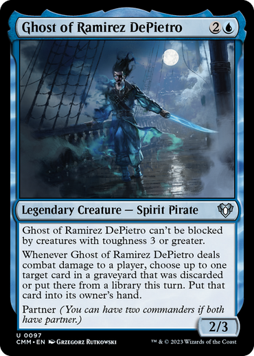 Ghost of Ramirez DePietro [Commander Masters] 