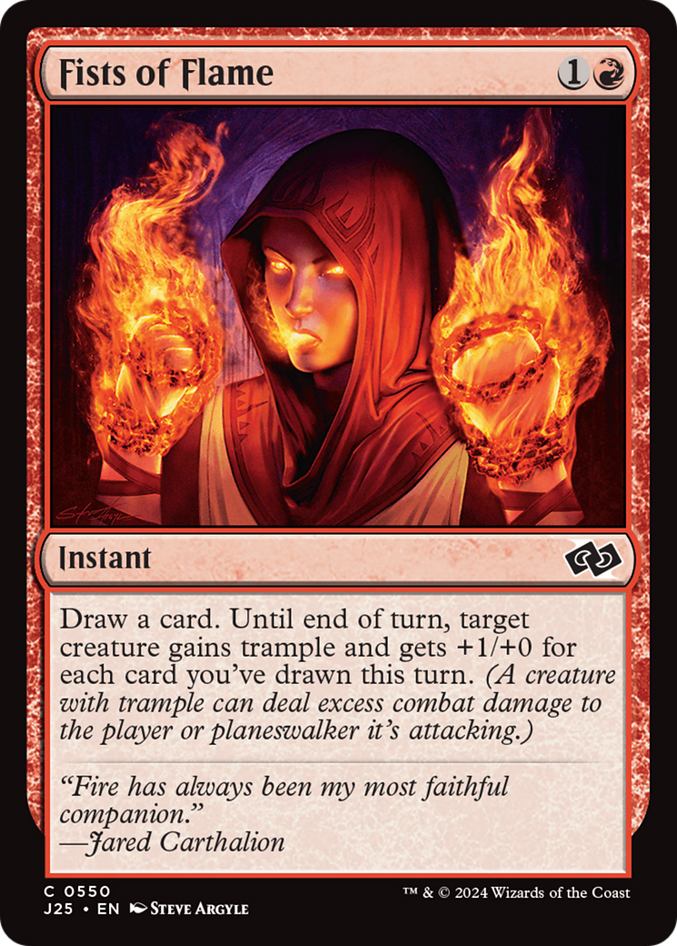 Fists of Flame [Foundations Jumpstart] 