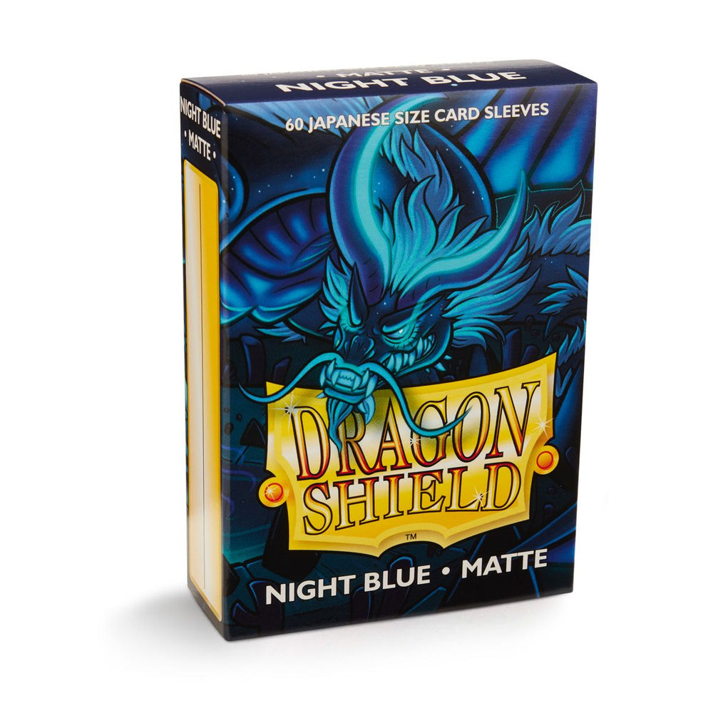 Dragon Shield: Japanese Size 60ct Sleeves - Night Blue (Matte) 