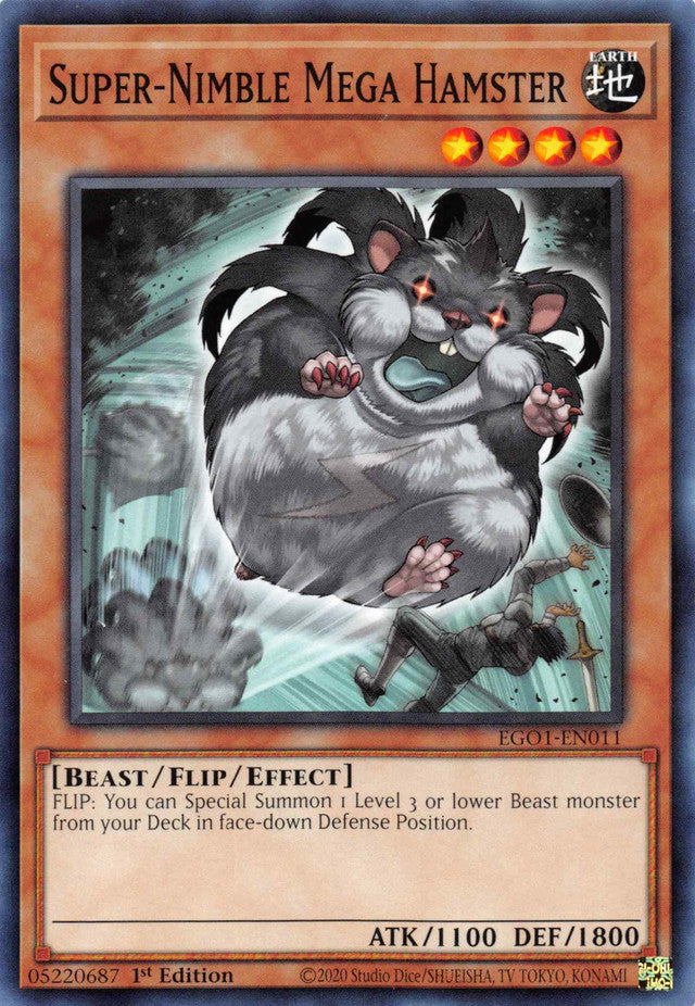 Super-Nimble Mega Hamster [EGO1-EN011] Common 