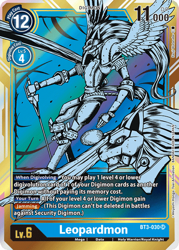 Leopardmon [BT3-030] (Alternate Art) [Release Special Booster Ver.1.0] 