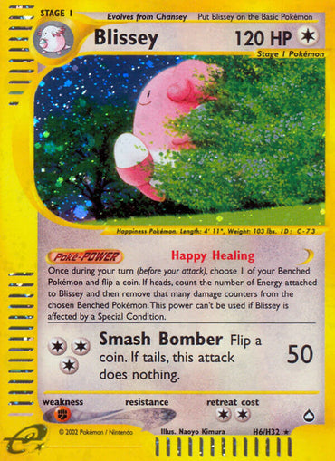 Blissey (H6/H32) [Aquapolis] 