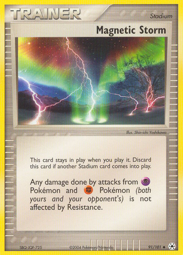 Magnetic Storm (91/101) [EX: Hidden Legends] 
