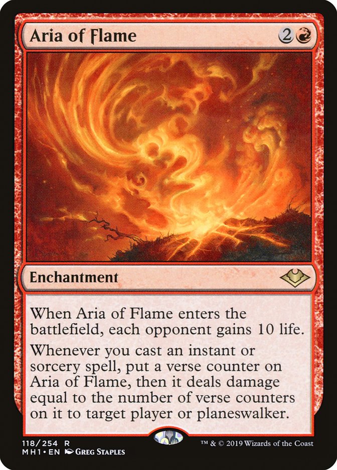 Aria of Flame [Modern Horizons] 