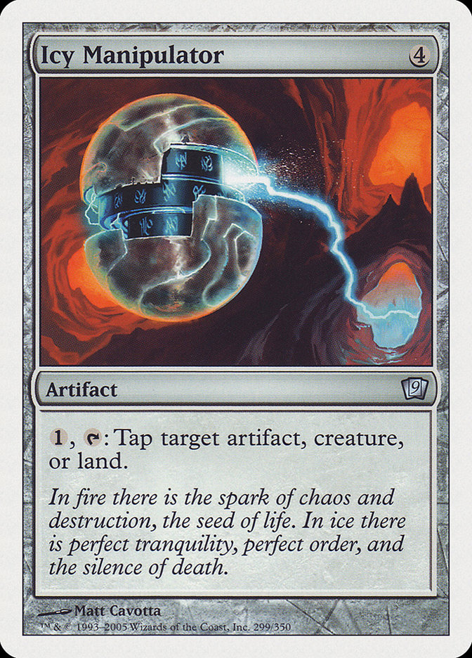 Icy Manipulator (9th Edition) [Oversize Cards] 