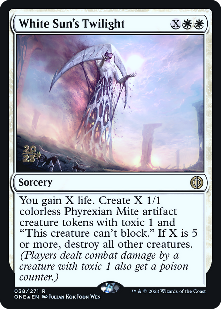 White Sun's Twilight [Phyrexia: All Will Be One Prerelease Promos] 