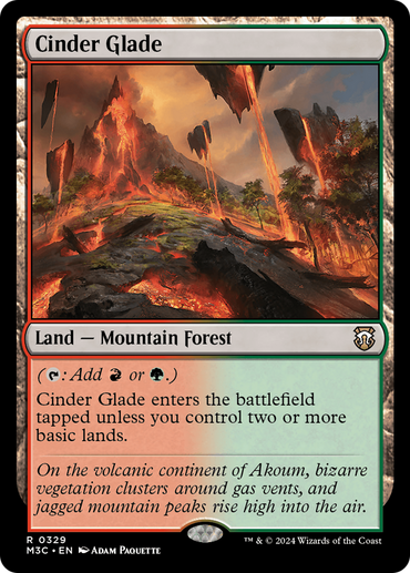 Cinder Glade [Modern Horizons 3 Commander] 