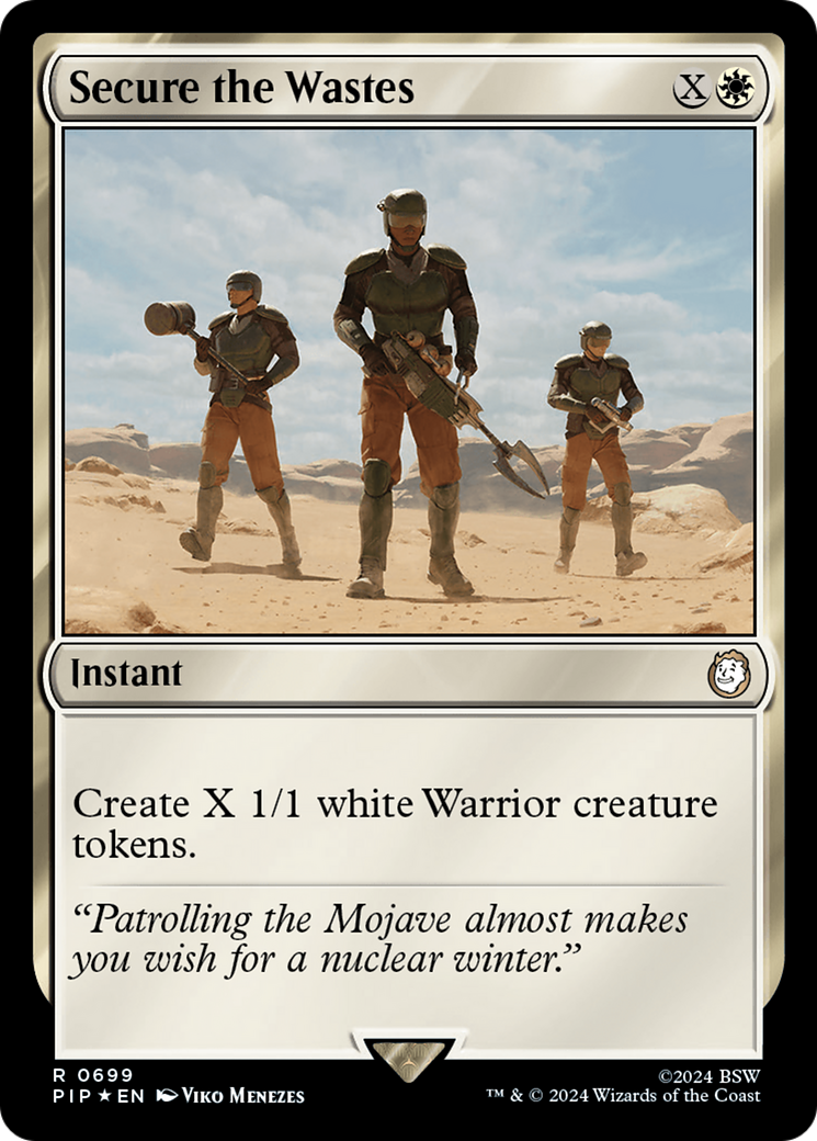 Secure the Wastes (Surge Foil) [Fallout] 