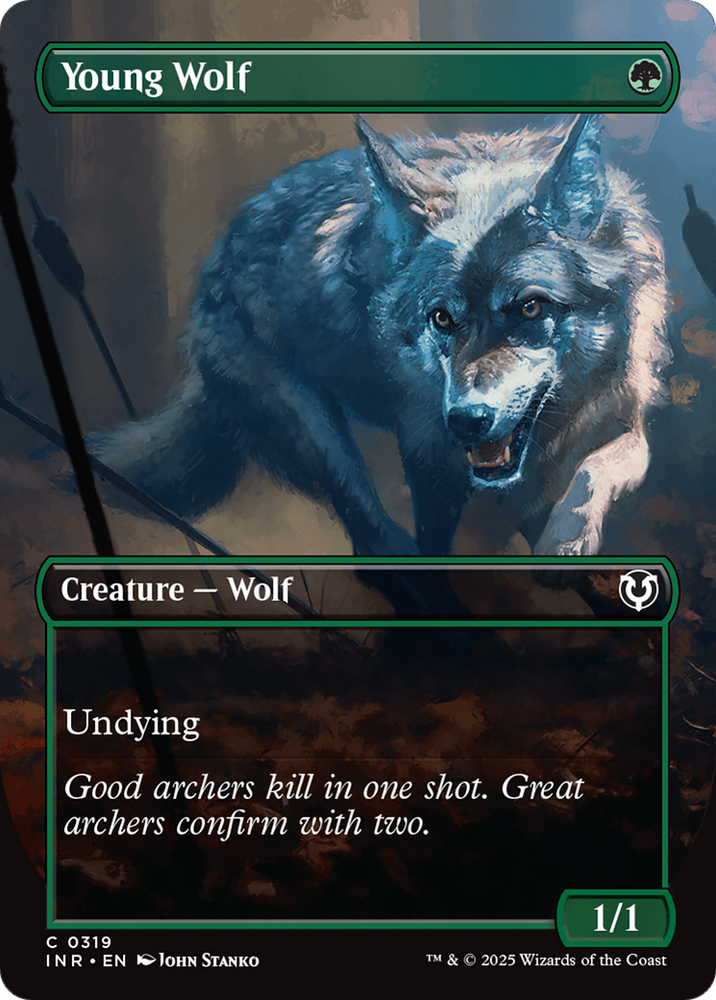 Young Wolf (Borderless) [Innistrad Remastered] 