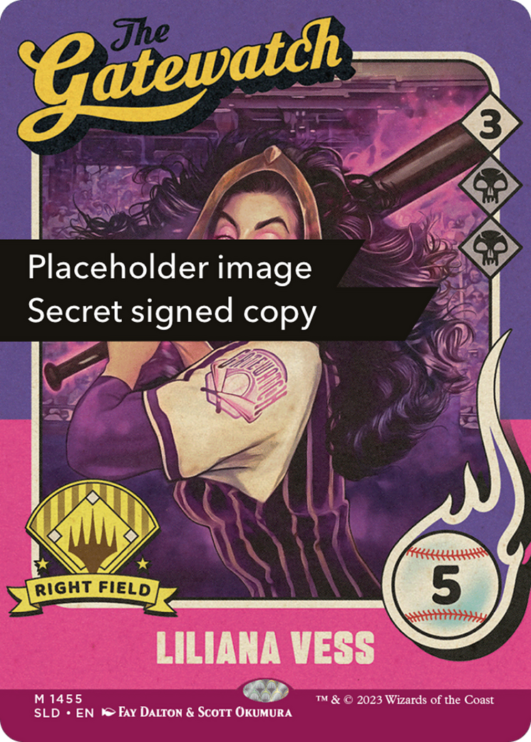 Liliana Vess (747) (Autographed) [Secret Lair Drop Series] 