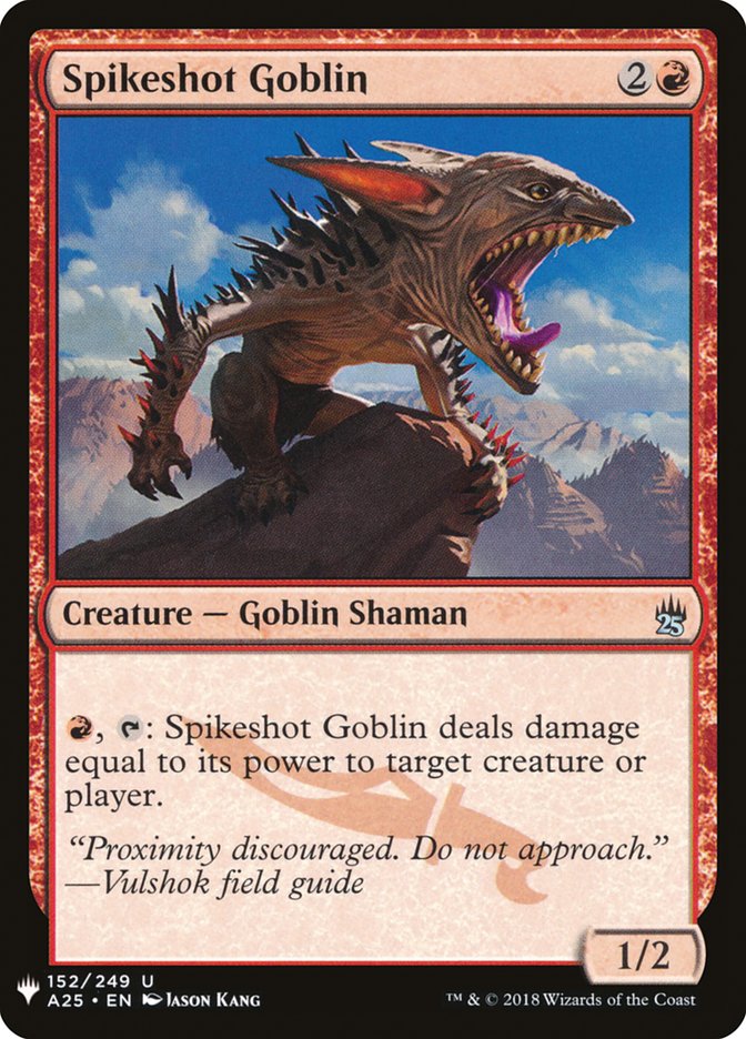 Spikeshot Goblin [Mystery Booster] 