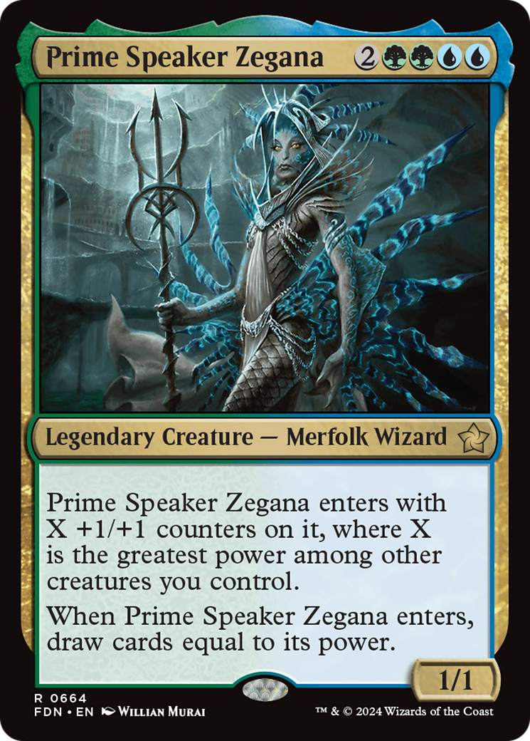 Prime Speaker Zegana [Foundations] 