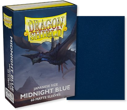 Dragon Shield: Japanese Size 60ct Sleeves - Midnight Blue (Matte) 