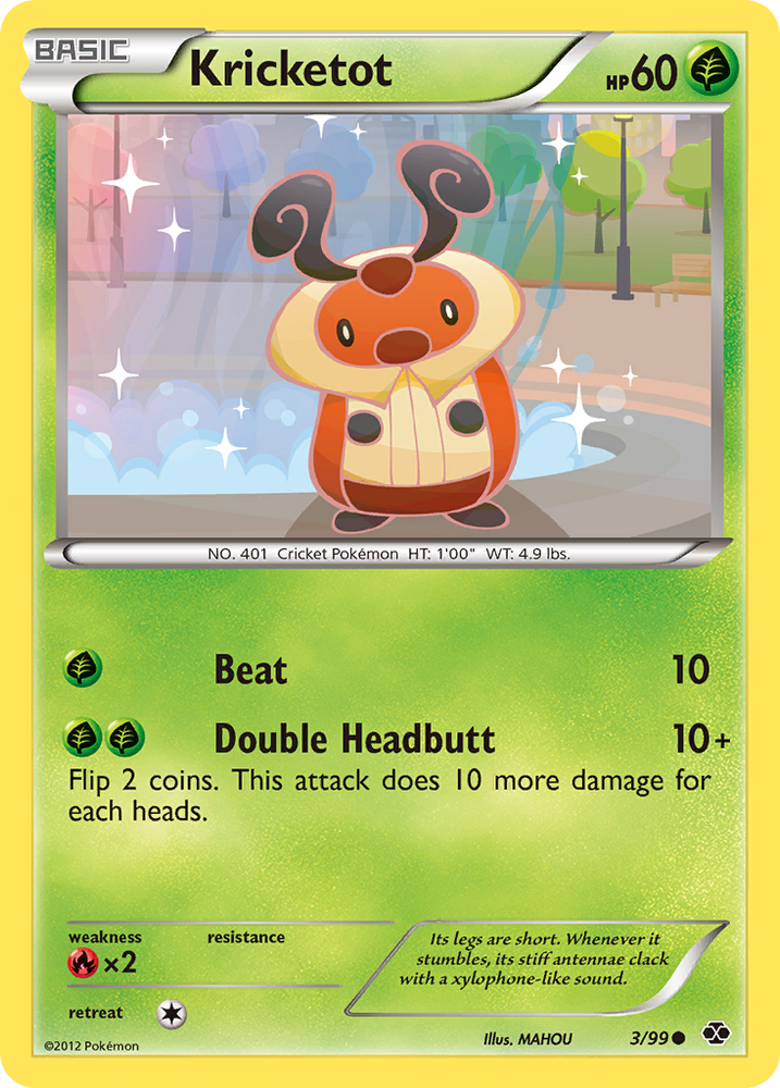 Kricketot (3/99) [Black &amp; White: Next Destinies] 
