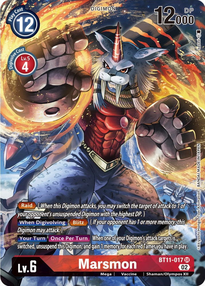 Marsmon [BT11-017] (Alternate Art) [Dimensional Phase] 