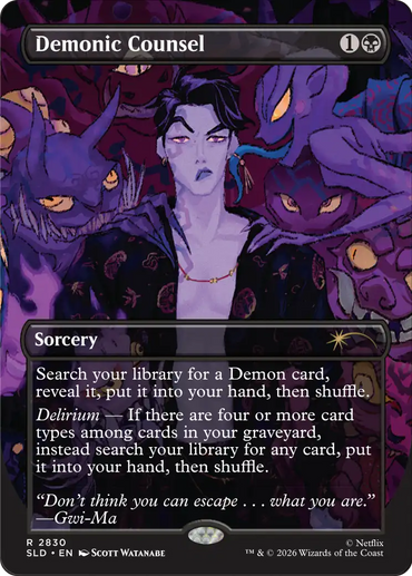 Demonic Counsel [Secret Lair Drop Series]