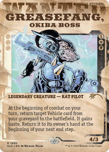 Greasefang, Okiba Boss [Secret Lair Drop Series] 