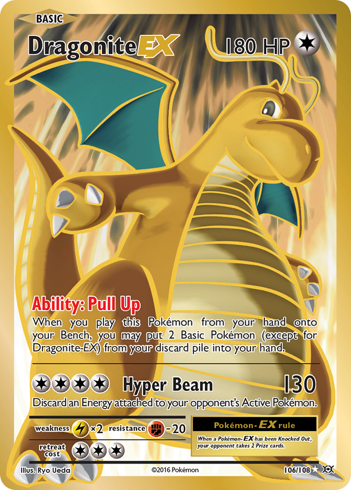 Dragonite EX (106/108) [XY: Evolutions] 