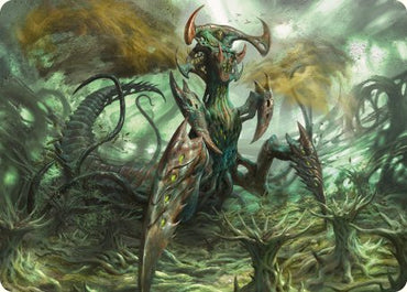 Zopandrel, Hunger Dominus Art Card [Phyrexia: All Will Be One Art Series] 