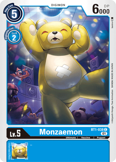 Monzaemon [BT1-038] (Alternative Art) [Starter Deck: Ulforce Veedramon] 