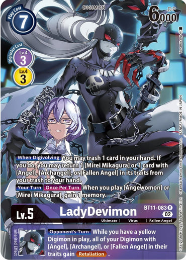 LadyDevimon [BT11-083] (Alternate Art) [Dimensional Phase] 