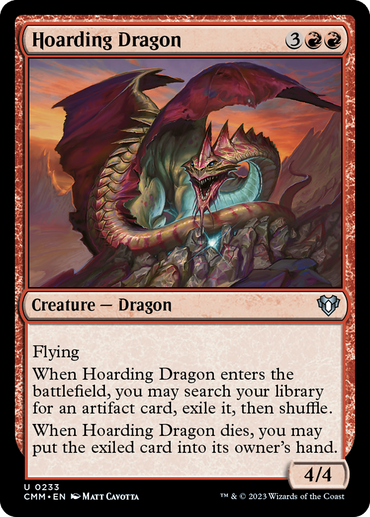 Hoarding Dragon [Commander Masters] 