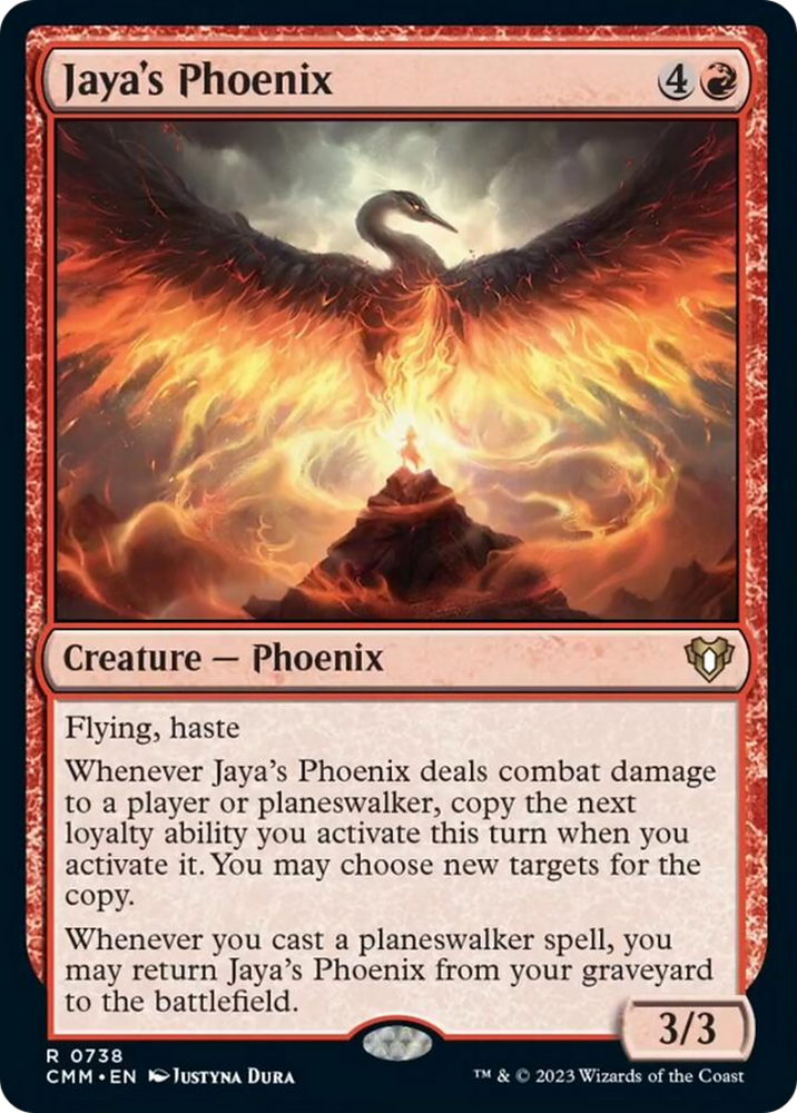 Jaya's Phoenix [Commander Masters] 