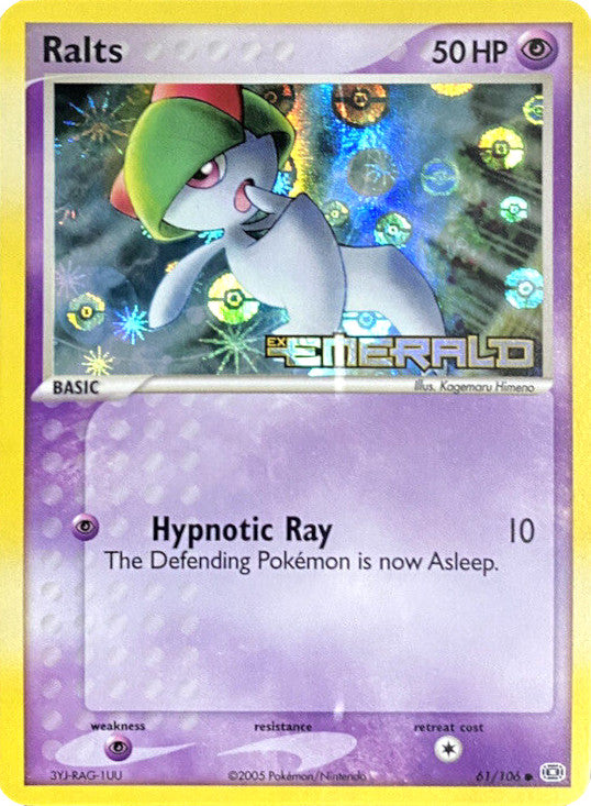 Ralts (61/106) (Stamped) [EX: Emerald] 