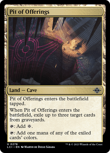 Pit of Offerings [The Lost Caverns of Ixalan] 