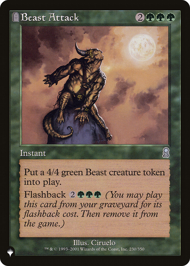 Beast Attack [The List Reprints] 