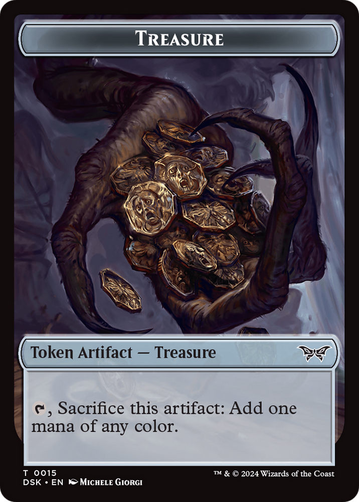 Treasure Token [Duskmourn: House of Horror Tokens] 