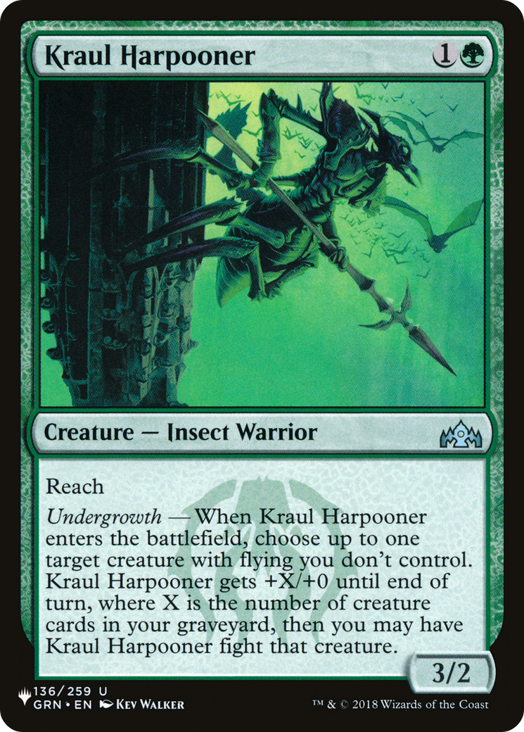 Kraul Harpooner [The List Reprints] 