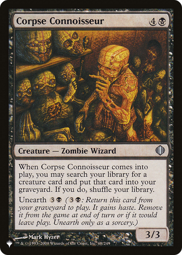 Corpse Connoisseur [The List Reprints] 