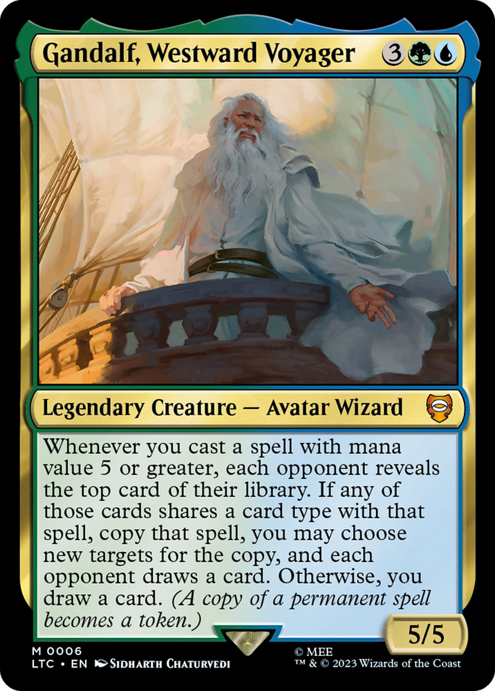 Gandalf, Westward Voyager [The Lord of the Rings: Tales of Middle-Earth Commander] 