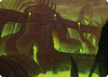 The Dross Pits Art Card [Phyrexia: All Will Be One Art Series] 