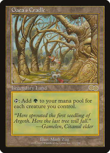 Gaea's Cradle [Urza's Saga] [ESP] 