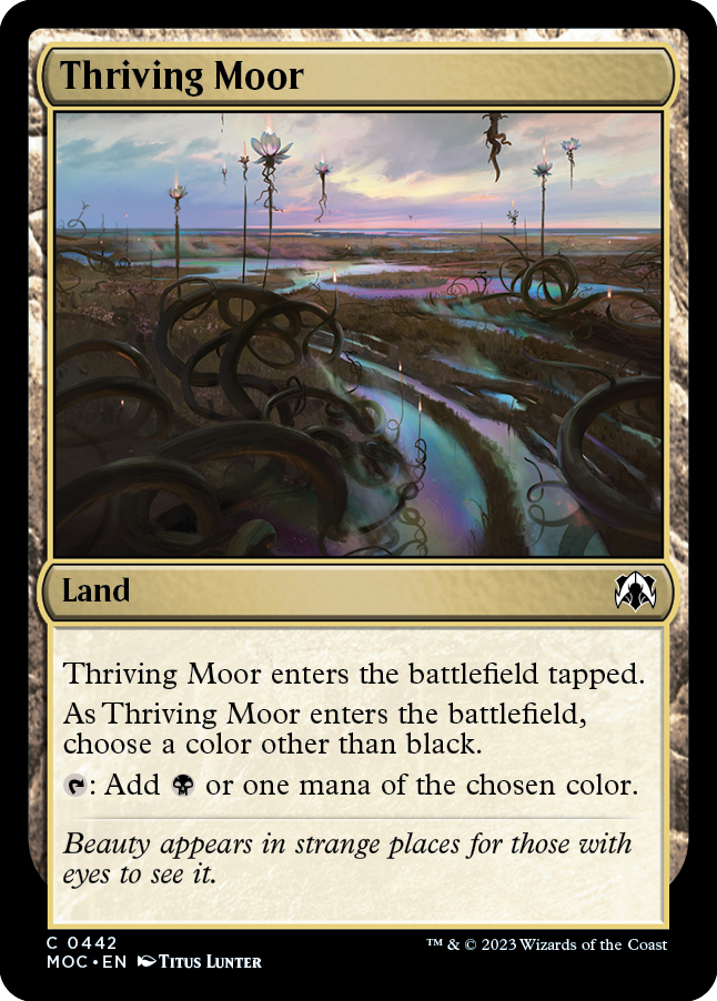 Thriving Moor [March of the Machine Commander] 