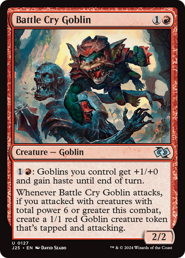 Battle Cry Goblin [Foundations Jumpstart] 