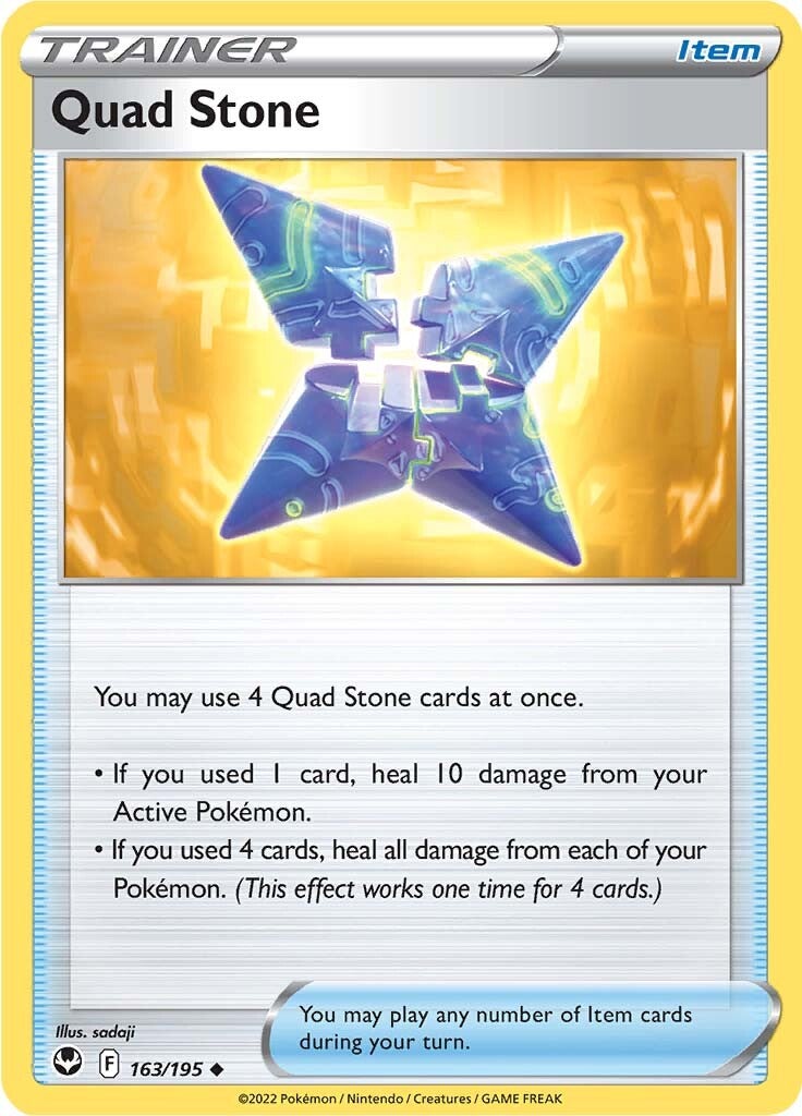 Quad Stone (163/195) [Sword & Shield: Silver Tempest] 