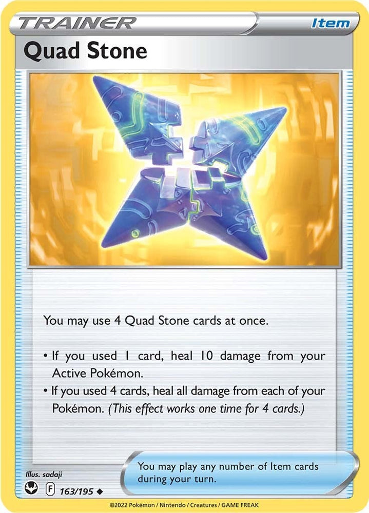 Quad Stone (163/195) [Sword &amp; Shield: Silver Tempest] 