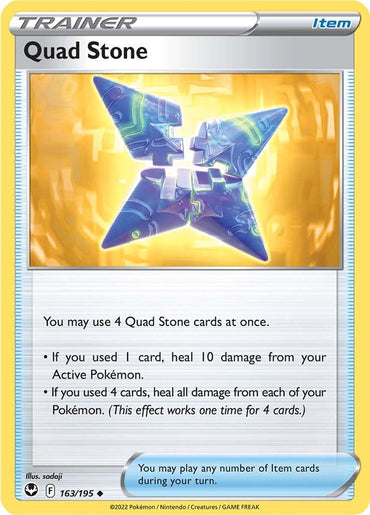 Quad Stone (163/195) [Sword &amp; Shield: Silver Tempest] 