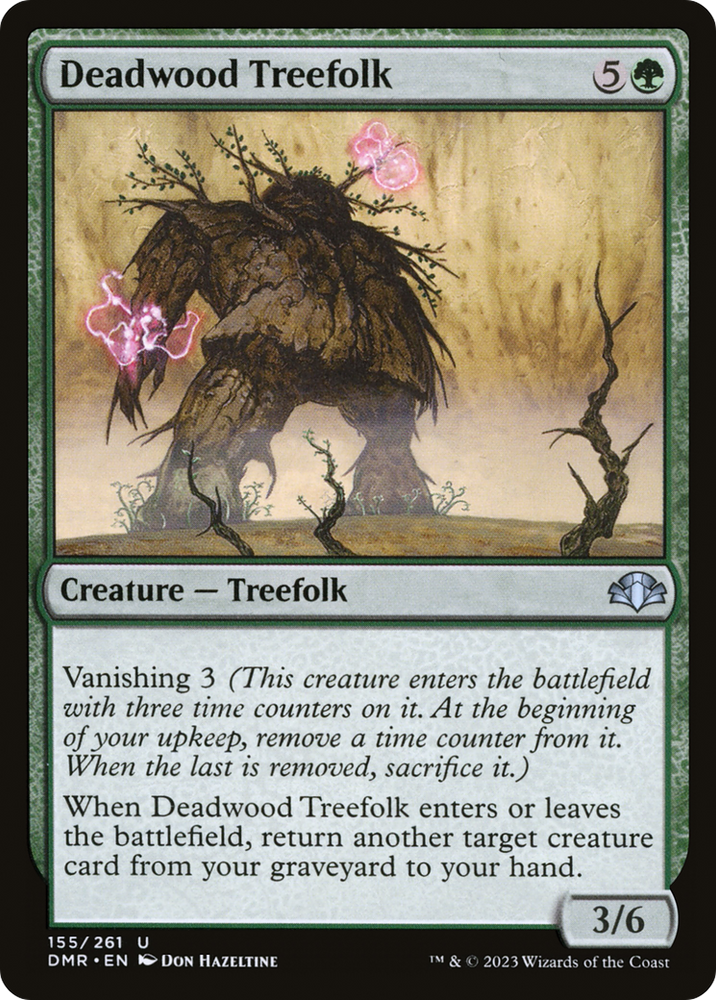 Deadwood Treefolk [Dominaria Remastered] 