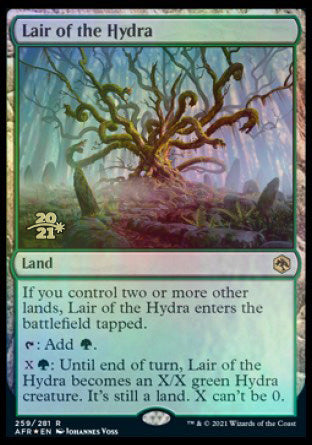 Lair of the Hydra [Dungeons &amp; Dragons: Adventures in the Forgotten Realms Prerelease Promos] 