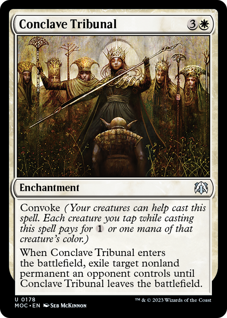 Conclave Tribunal [March of the Machine Commander] 