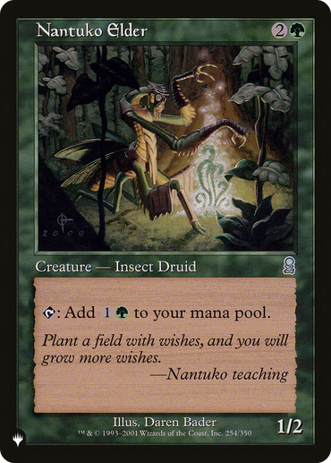 Nantuko Elder [The List Reprints]