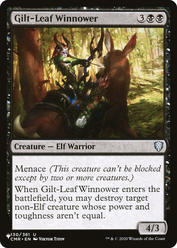 Gilt-Leaf Winnower [The List Reprints] 