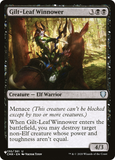 Gilt-Leaf Winnower [The List Reprints] 